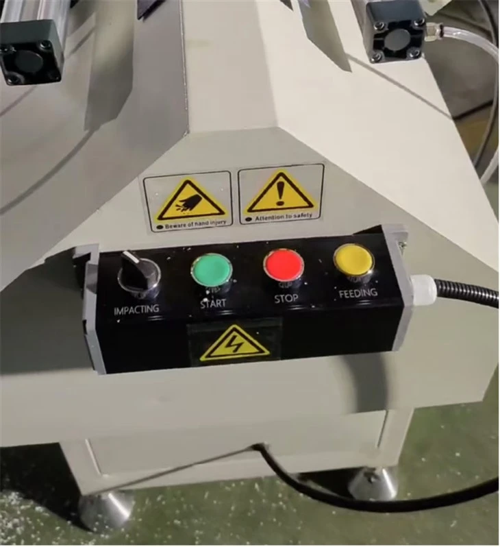 pvc v cutting machine panel